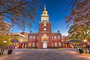 Images Dated 18th November 2016: Independence Hall in Philadelphia, Pennsylvania, USA