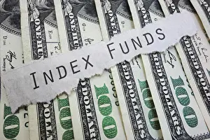 Invest Prints: Index Funds investing concept
