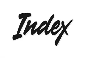 Wording Prints: Index vector lettering