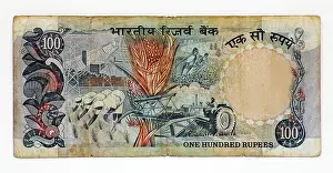 Bank Note Prints: India 100 Rupee Note