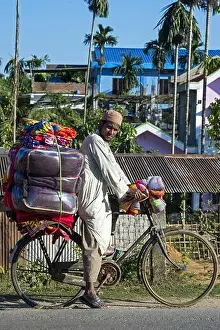 Southern Asia Prints: India, Assam, Sibsagar, muslim vendor