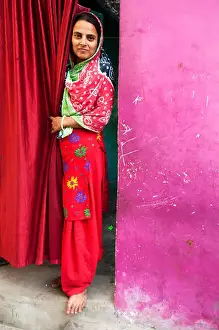 Slum Prints: India. Bihar. Muzaffarpur.Purani Gudri (old slum)