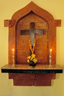Christian Church Prints: India, Goa, Shrine, Ancestral Goa, Luotolim