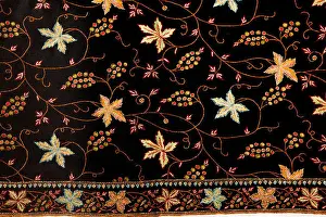 Embroidered Prints: India, Jammu & Kashmir, Srinagar