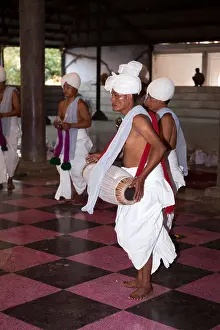 Robe Prints: India, Manipur, Imphal, Shri Govindajee Mandir