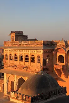 Mahal Prints: India, Rajasthan, Nagaur, Ahhichatragarh Fort, Fort of the Hooded Cobra, Bakht Singh Mahal