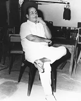 Singers Prints: Indian bollywood film singer mohammad rafi, India, Asia, NO MR, Asia