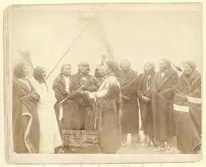 Tribes Prints: Indian chiefs who counciled with Gen