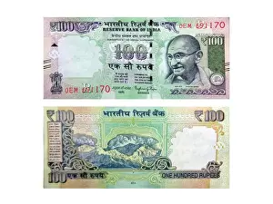 Buck Prints: Indian currency of 100 rupee notes