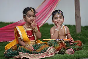 Radha Prints: Indian Cute Kids Radha Krishna