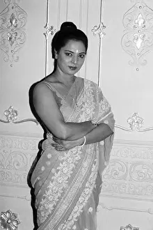 Insides Prints: Indian old vintage 1980s black and white bollywood cinema hindi movie film actor
