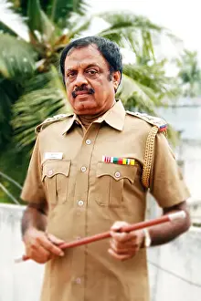 South Asian Prints: Indian police officer