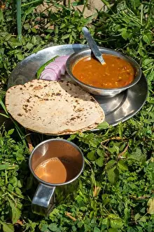 Campfire Prints: Indian Roti-Sabzi ( Indian bread and vegetable curry)