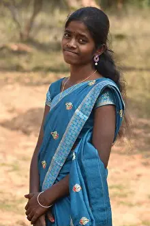 Indian Girl Prints: Indian Women Portrait