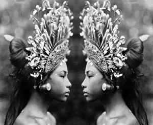 Balinese Prints: Indonesia: Balinese legong dancer, 1928