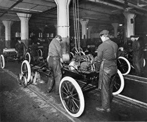 Maker Prints: industry, car industry, assembly line