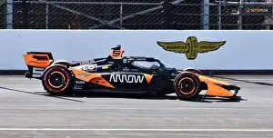 Indy Prints: IndyCar driver Pato O'Ward competing in the Indianapolis Grand Prix in Arrow McLaren's No