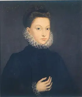 Infantin Isabella Clara Eugenia 1573 by Sofonisba Anguissola