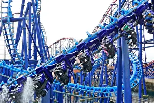 Infusion Prints: Infusion roller coaster ride on Blackpool Pleasure Beach amusement park