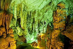 Stalactites Prints: inside Dikti Cave, Island of Crete, Greece