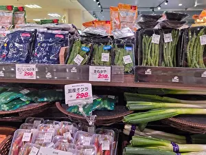 Appliances Prints: Inside of Elm Shopping Grocery Store