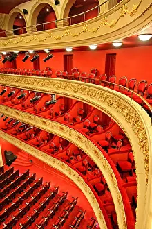 Secrets Prints: Inside the renovated Municipal Theater of Piraeus, Attica, Greece