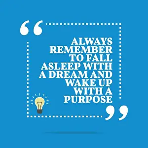 Wake Prints: Inspirational motivational quote