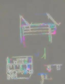 Inspired by a cupboard or table