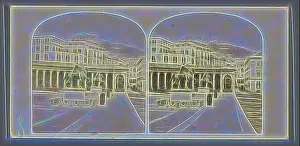 1850 Prints: Inspired by Equestrian statues in the Piazza del Plebiscito at Naples