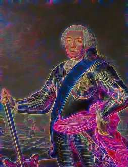 Reinvented Prints: Inspired by Posthumous portrait of Willem IV 1711-1751