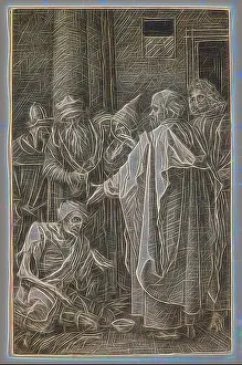 Nuremberg Prints: Inspired by St. Peter and St. John at the Gate of the Temple