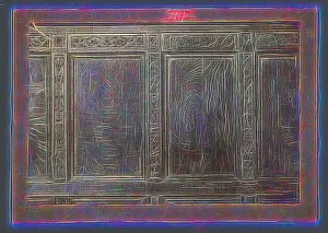 Reinvented Prints: Inspired by Wooden panel, presumably a wall paneling