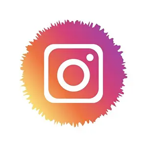 Firm Prints: Instagram logo. Instagram is online service for online users