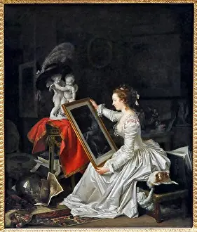 Gallery Prints: The Interesting Student, About 1786