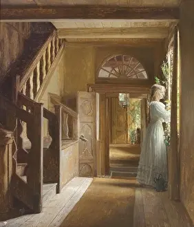 Interior. 1907 by Georg Achen