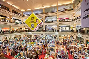 Airy Prints: Interior of the Ambarrukmo Plaza shopping mall. Yogyakarta, Java, Indonesia