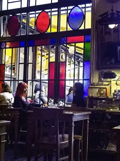 Locals Prints: Interior of Ara Cafe and Restaurant, Istanbul, Turkey