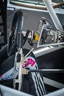 Quick Prints: The interior of Chris Smiley's BTCC Chevrolet race car at Thruxton Circuit