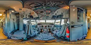360cities Prints: Interior cockpit Boeing 737-800