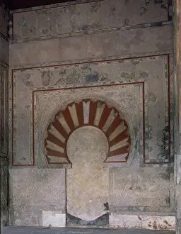 Ornaments Prints: INTERIOR DEL SALON RICO O DE ABD AL RAHMAN III - SIGLO X
