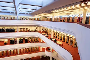 Inside View Prints: Interior of Toronto Reference Library