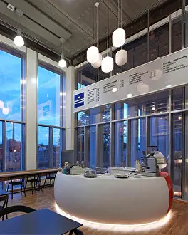 Interior View Prints: Interior view of ground floor cafe