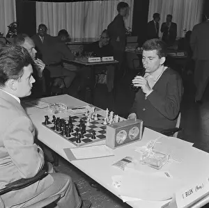 Professionals Prints: Interzone chess tournament in the GAK building in Amsterdam