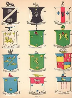 Ward Prints: Irish arms Butler O'Reilly Wright Ward Shanahan Moore Mulcahy Reynolds 1905
