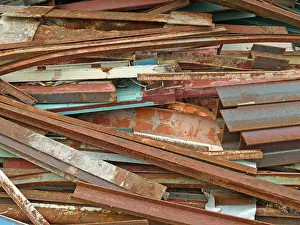 Scrap Prints: iron at a junkyard