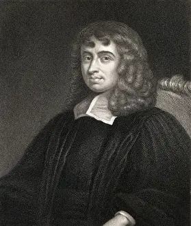 Theology Prints: Isaac Barrow, 1630 – 1677. English Christian theologian and mathematician
