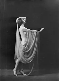Veil Prints: Isadora Duncan dancer, between 1915 and 1923
