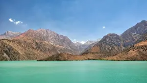 Pamir Prints: Iskanderkul in the Fann Mountains, taken in Tajikistan in August 2018 taken in hdr