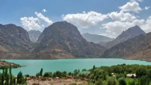 Iskanderkul in the Fann Mountains, taken in Tajikistan in August 2018 taken in hdr