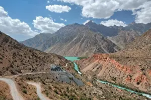 Iskanderkul in the Fann Mountains, taken in Tajikistan in August 2018 taken in hdr